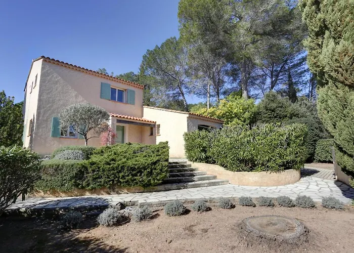 8 Pers, Climatisee, Piscine Chauffee, Un Havre De Paix Sous Les Pins Parasols Villa