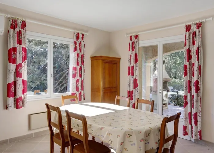 8 Pers, Climatisee, Piscine Chauffee, Un Havre De Paix Sous Les Pins Parasols Villa *